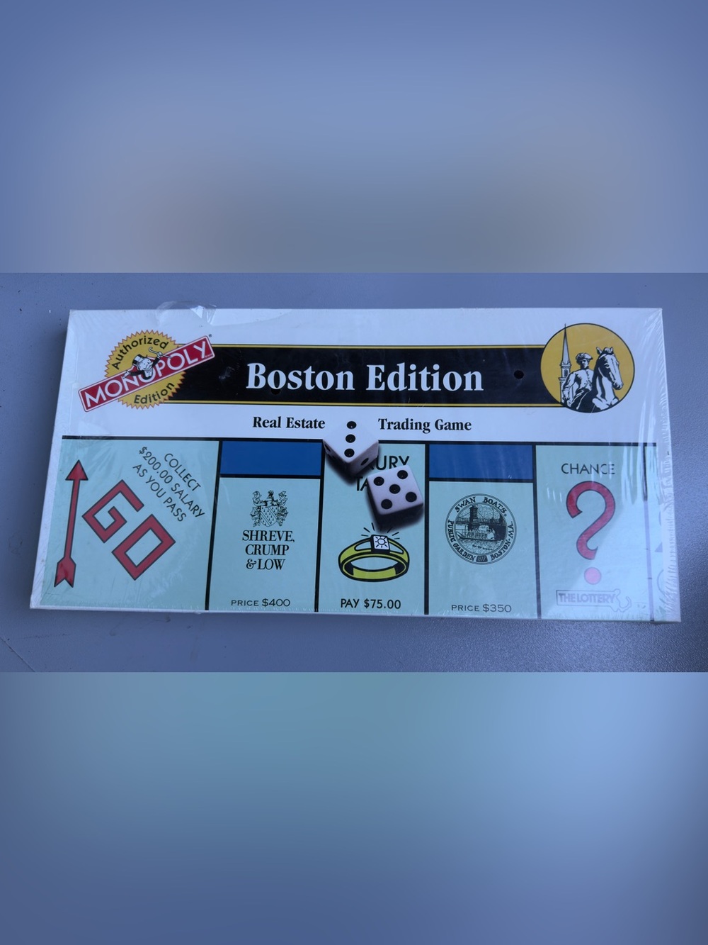 Real Estate Trading Game - Blue New Sealed